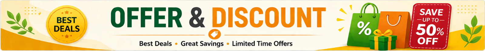 Offers market banner